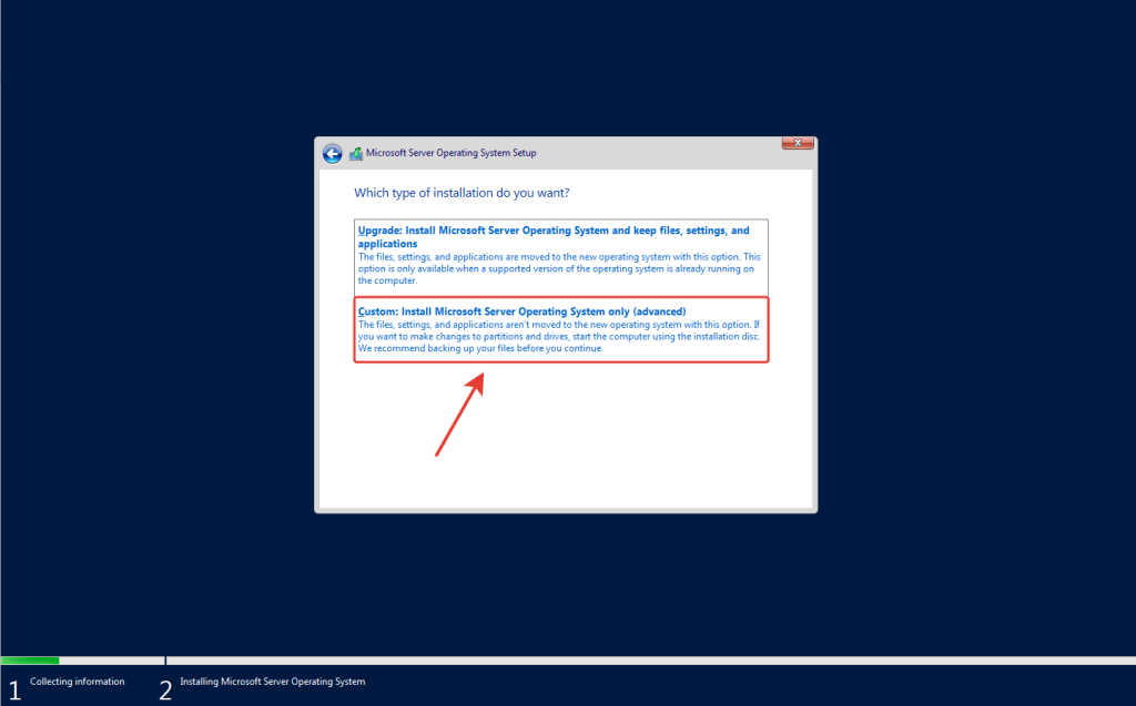 6 windows server 2022 format 1024x637 1 Windows Server 2022 Kurulumu